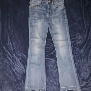 EXPRESS BOOTCUT BLUE JEANS